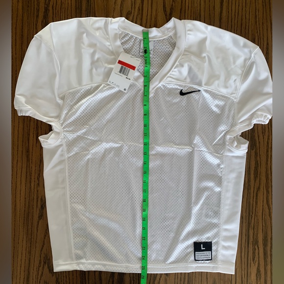 Nike Men’s Vapor White L Football Practice Jersey 908729-100 - Picture 8 of 8